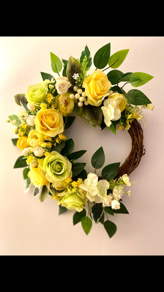 Handmade grapevine wreath